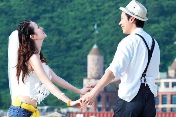 个性婚纱摄影样片：牛仔很忙2