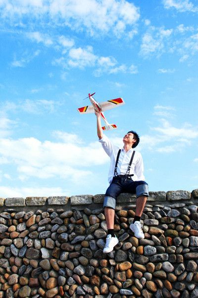 个性婚纱摄影样片：牛仔很忙4