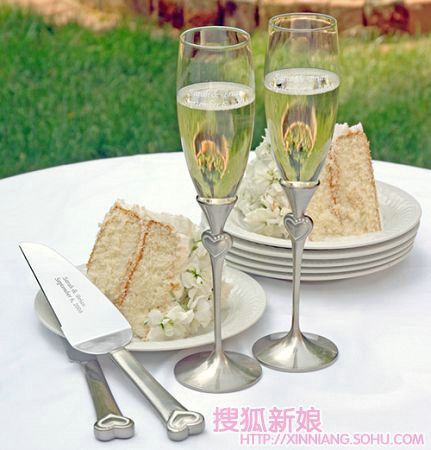情侣酒杯 婚礼上的奇妙餐具1
