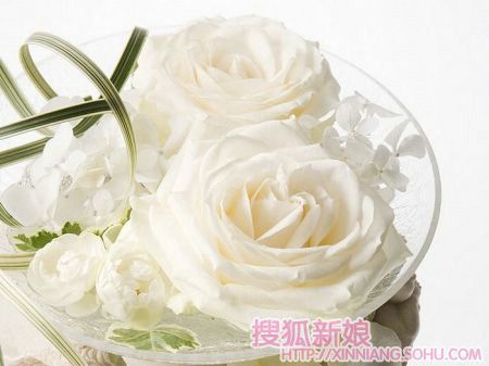婚礼小摆设 鲜花用处大3