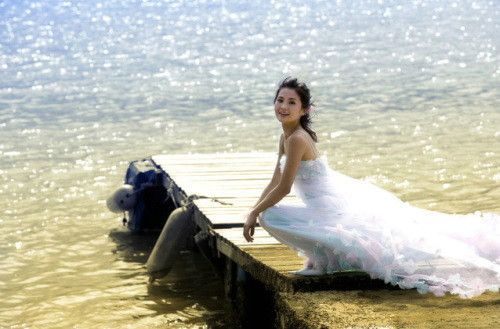 游轮上的婚纱写真4