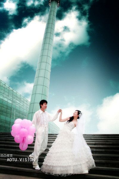 唯美婚纱照出来4