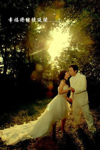 新娘秀婚纱照推荐-幸福将继续延续6