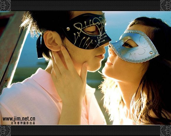 幸福恋人的浪漫婚纱照样片7