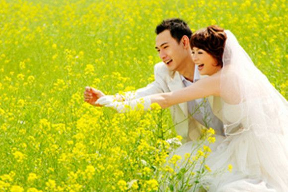 因为爱婚纱艺术照5