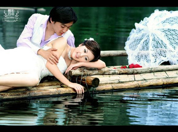 水上婚纱照-爱在天涯3