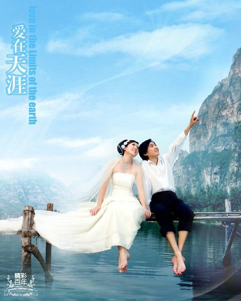 水上婚纱照-爱在天涯6