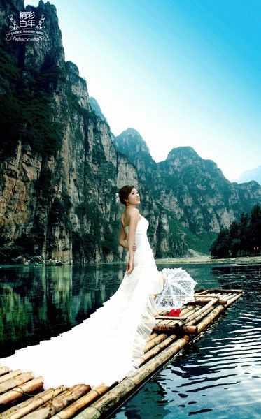 水上婚纱照-爱在天涯7