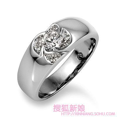 韩式白金戒指推荐9