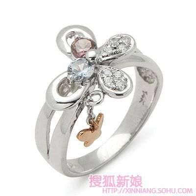 韩式白金戒指推荐10