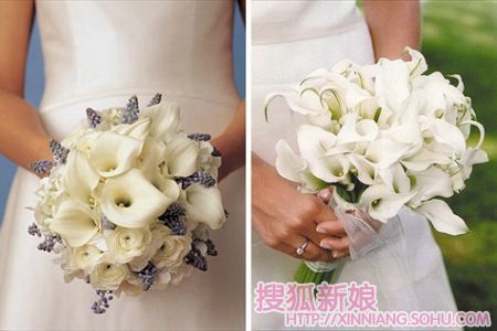 十六种风格的手捧花 总有适合你的2