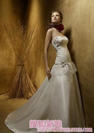 09年丝绸婚纱成时尚2