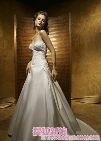 09年丝绸婚纱成时尚5