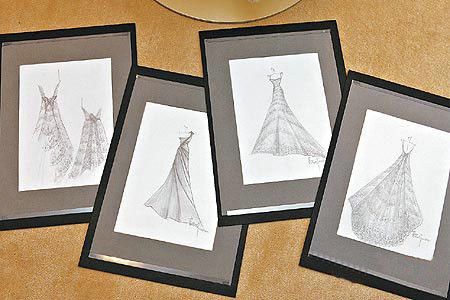 曾馨莹的婚纱款式欣赏2