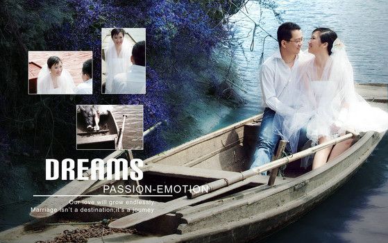 幸福新娘婚纱写真欣赏4