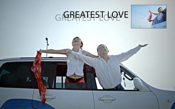 幸福新娘婚纱写真欣赏5