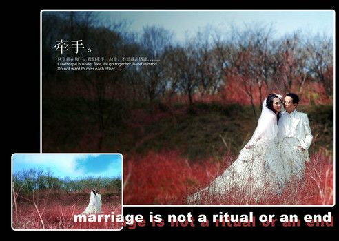 幸福新娘婚纱写真欣赏13