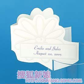 精致的位席卡让婚宴变得更完美7