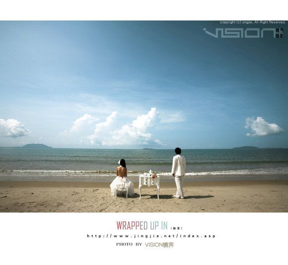 80海边浪漫婚纱照8