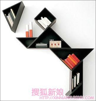 节省空间 巧妙点缀全靠搁物架1