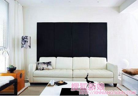 简洁白色打造80后新居1