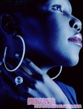 根据发型选择新娘配饰1