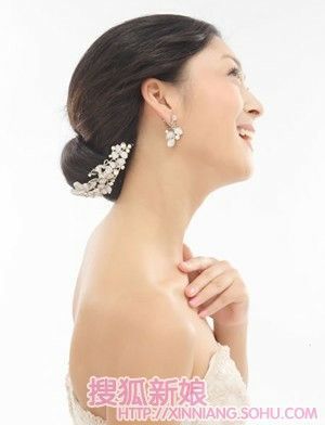2010年时尚日韩新娘发型7