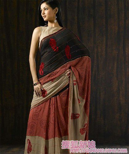 印度新娘婚纱礼服推荐2