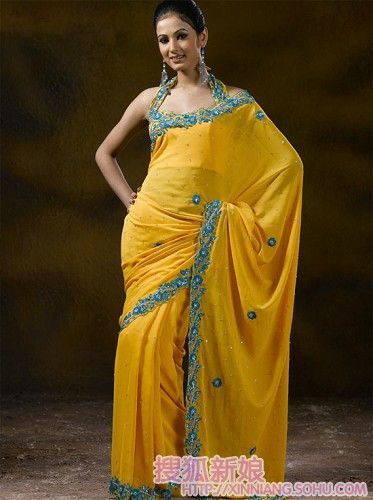 印度新娘婚纱礼服推荐4