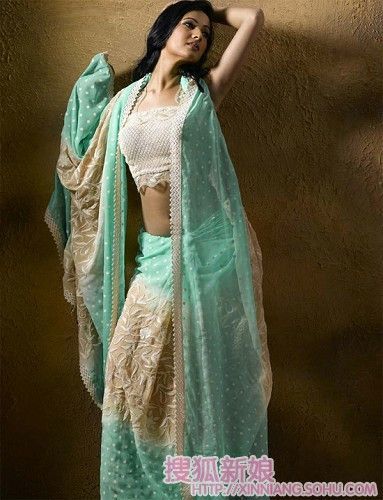 印度新娘婚纱礼服推荐7