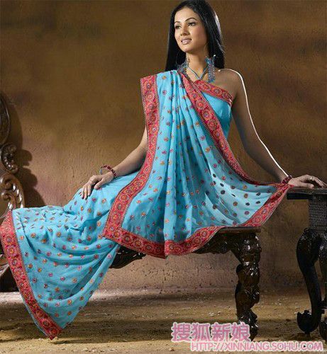 印度新娘婚纱礼服推荐9