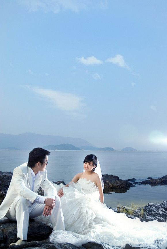 海边浪漫浪漫写真样片欣赏1