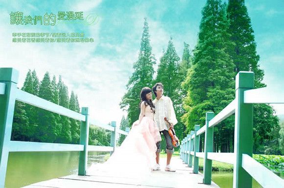 小桥流水婚纱写真—让爱蔓延1