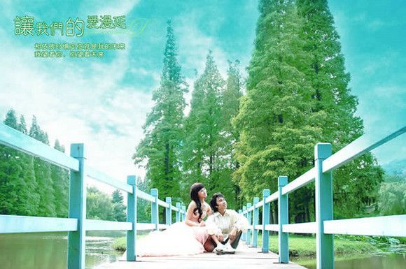 小桥流水婚纱写真—让爱蔓延4