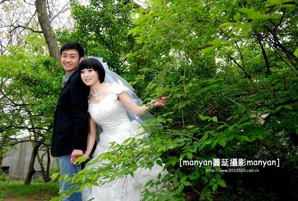 公园婚纱照推荐——蔓延摄影1