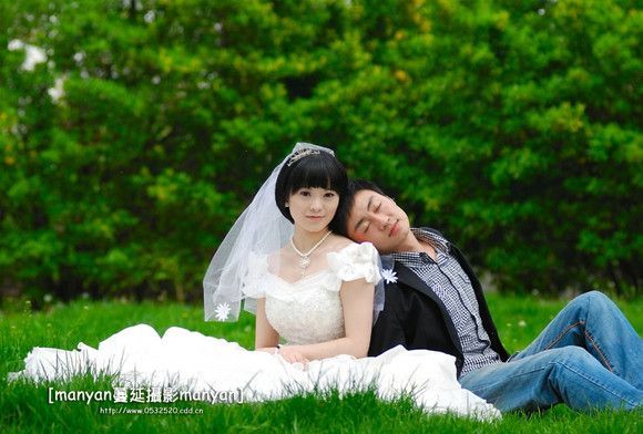 公园婚纱照推荐——蔓延摄影2