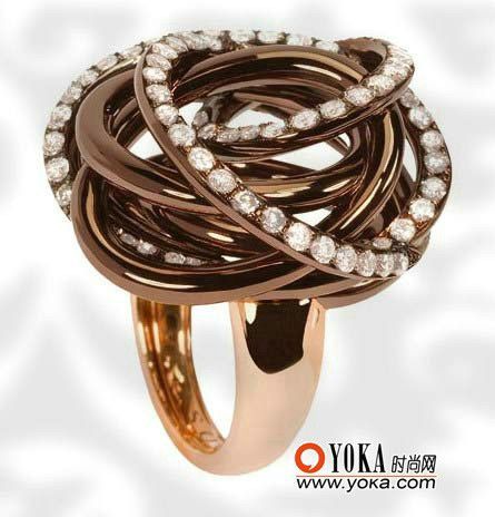 彩色珠宝戒指推荐1