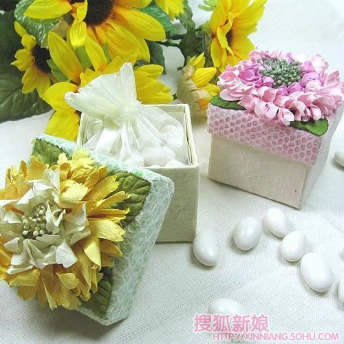 婚礼小礼物 可爱礼品盒1