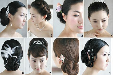 韩国流行的27种新娘发型腿2