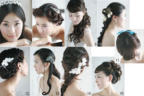 韩国流行的27种新娘发型腿3