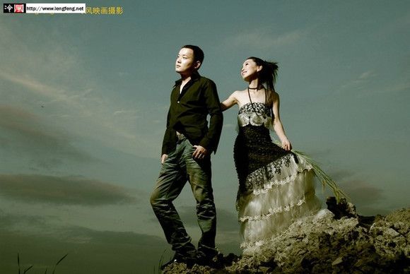 朋克风格的婚纱照—迷情夏日9