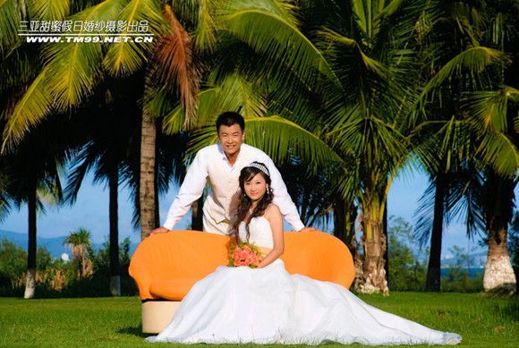三亚婚纱摄影写真欣赏1