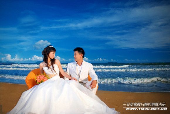 三亚婚纱摄影写真欣赏2