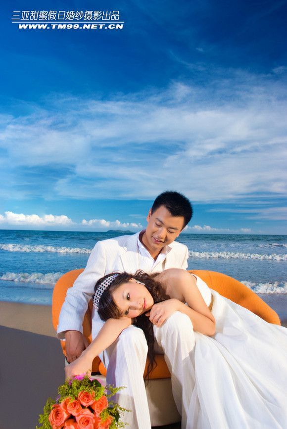 三亚婚纱摄影写真欣赏3