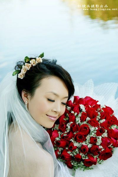 浪漫婚照推荐之花海寻梦9