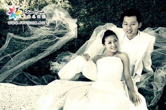 时尚的爱情婚纱照片1