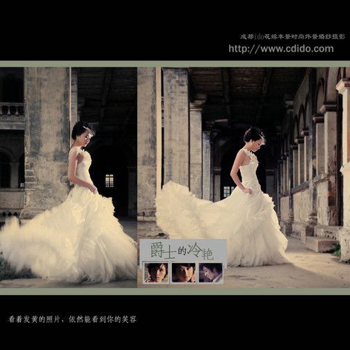 婚纱艺术照之爵士的冷艳3