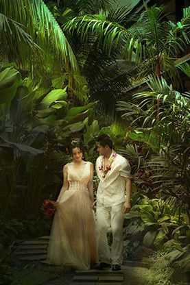 欧洲风格婚纱写真外景2