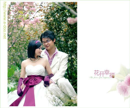 新娘秀主题婚纱摄影：花开幸福2