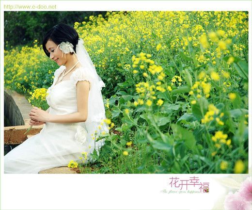 新娘秀主题婚纱摄影：花开幸福8